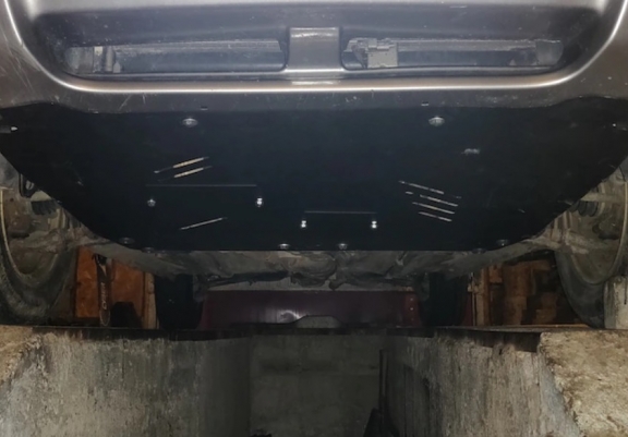 Cache sous moteur et de la boîte de vitesse en aluminium Subaru Forester 2