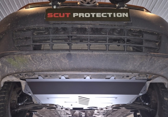 Cache sous moteur et de la boîte de vitesse en aluminium VW Jetta