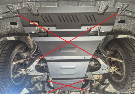 Cache de protection de la boîte de vitesse Maxus T60 Max