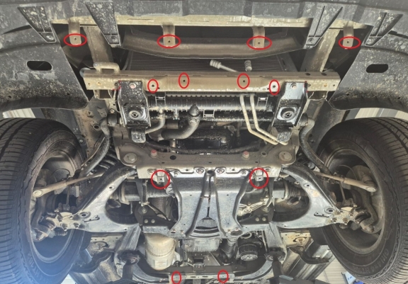 Cache de protection de transfert Maxus T60 Max