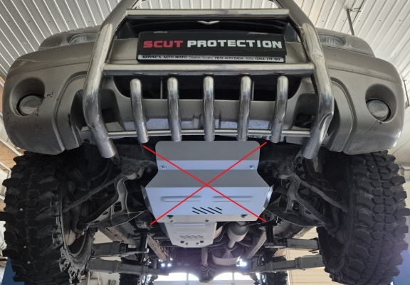 Cache de protection aluminium de la boîte de vitesse Chevrolet Tracker