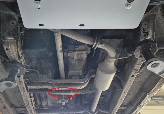 Cache de protection aluminium de la boîte de vitesse Chevrolet Tracker
