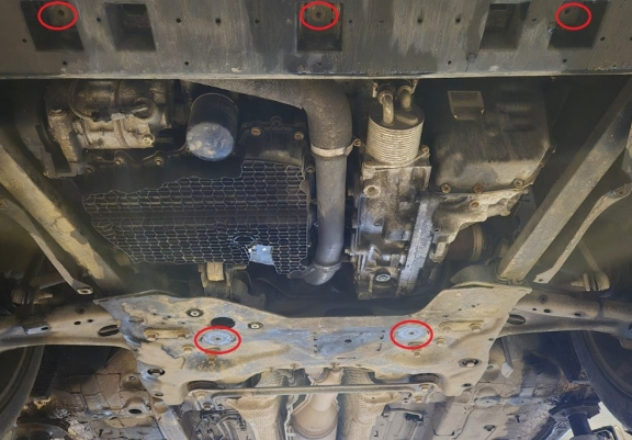 Cache sous moteur et de la boîte de vitesse Peugeot 3008