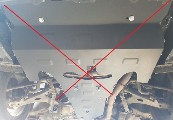 Cache de protection de la boîte de vitesse Subaru XV - manuelle