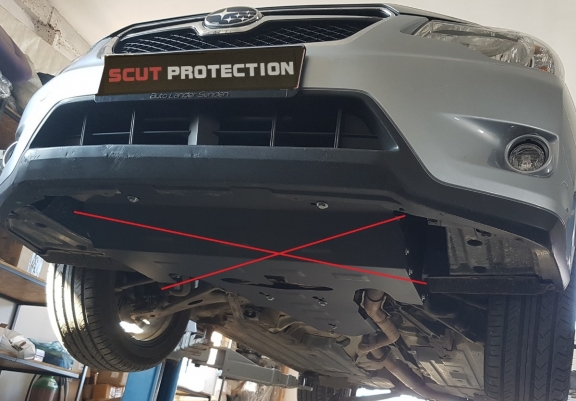 Cache de protection de la boîte de vitesse Subaru XV - manuelle