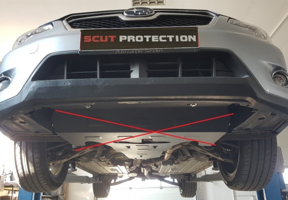 Cache de protection de la boîte de vitesse Subaru XV - manuelle