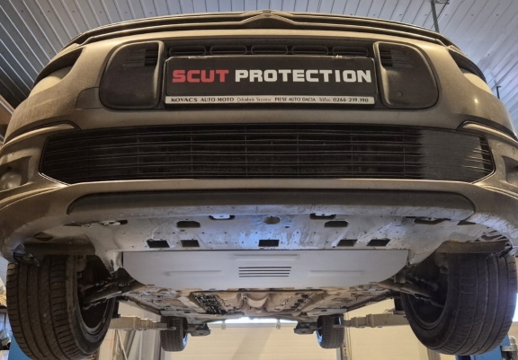 Cache sous moteur et de la boîte de vitesse Peugeot Partner Aluminium
