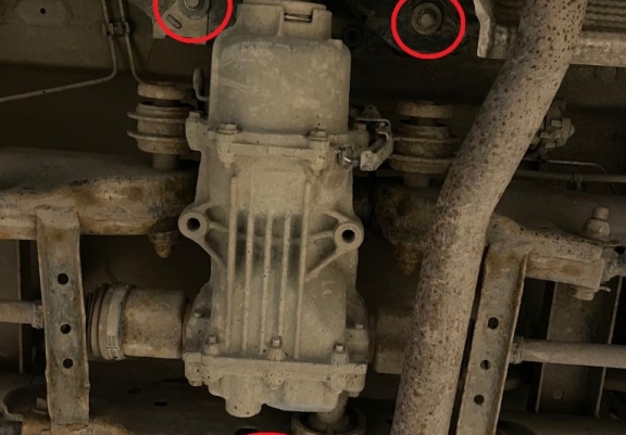 Cache de protection du différentiel Dacia Duster 4x4