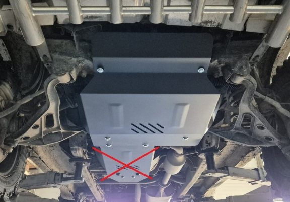 Cache sous moteur et de la radiateur Suzuki Grand Vitara