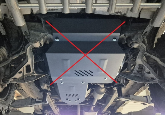 Cache de protection de la boîte de vitesse Suzuki Grand Vitara 
