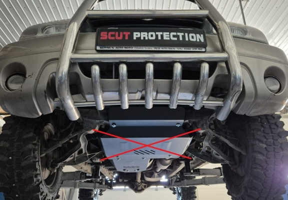 Cache de protection de la boîte de vitesse Suzuki Grand Vitara 