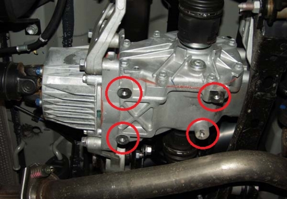 Cache de protection du différentiel en aluminium Toyota Rav4