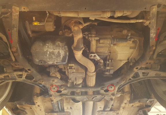 Cache sous moteur et de la boîte de vitesseMini Paceman R61