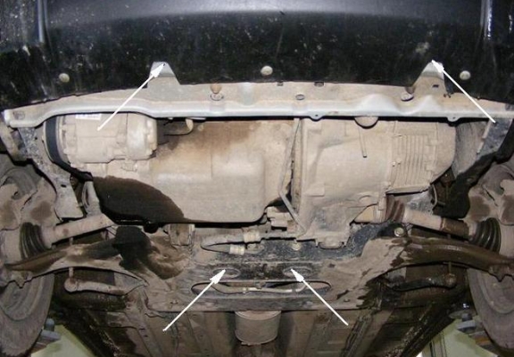 Cache sous moteur et de la boîte de vitesse Citroen Xsara