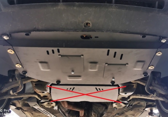 Cache sous moteur et de la radiateur Audi A6