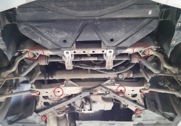 Cache Sous Moteur BMW Seria 3 E90/91/92