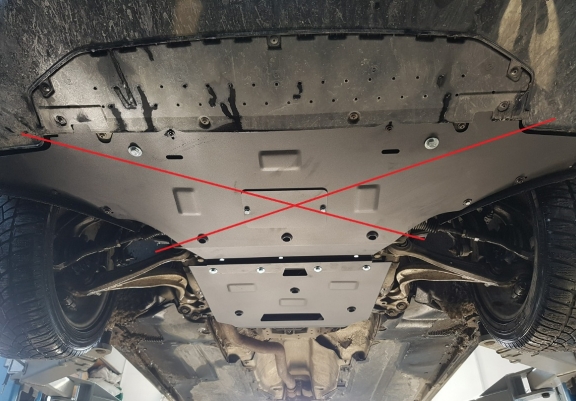 Cache de protection de la boîte de vitesse Audi A5