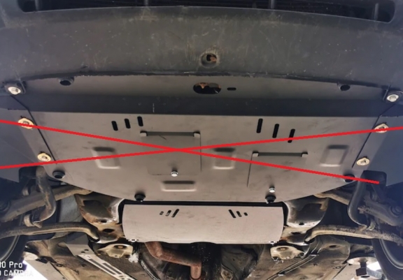 Cache de protection de la boîte de vitesse Audi A4 B7 - Automatique