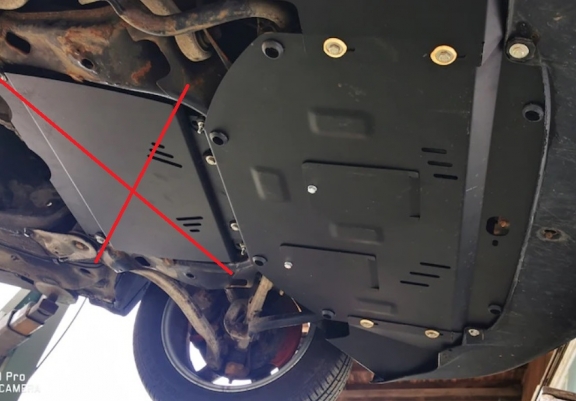 Cache sous moteur et de la radiateur Audi A4  B5