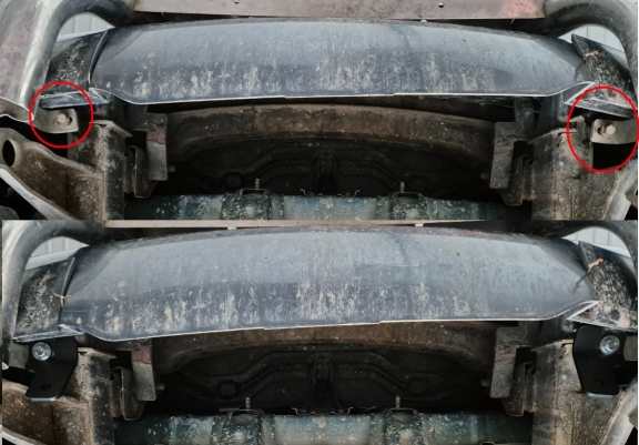 Cache sous moteur et de la radiateur Hyundai Terracan