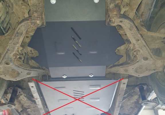 Cache sous moteur et de la radiateur Suzuki Vitara