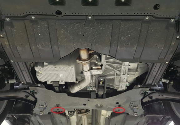 Cache sous moteur et de la boîte de vitesse Suzuki  SX4