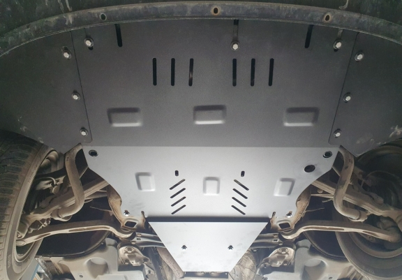 Cache sous moteur et de la boîte de vitesse Audi A6 avec laterale