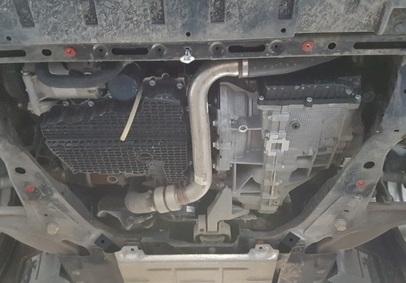 Cache sous moteur et de la boîte de vitesse Ford Galaxy 3