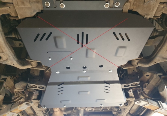 Cache de protection de la boîte de vitesse Renault Alaskan