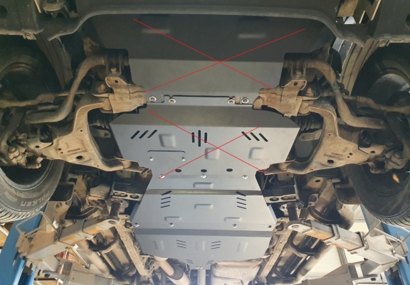 Cache de protection de la boîte de vitesse Renault Alaskan