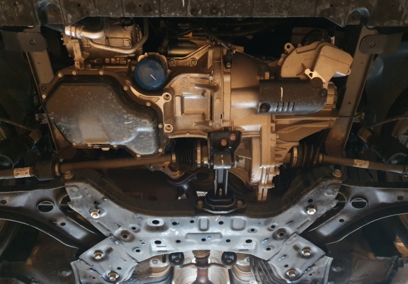 Cache sous moteur et de la boîte de vitesse Hyundai Solaris