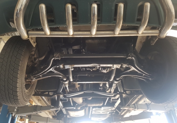 Cache sous moteur et de la radiateur Mercedes ML W163
