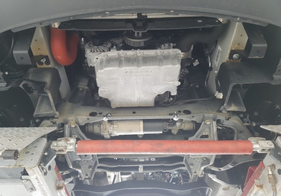 Cache sous moteur et de la radiateur Mercedes Sprinter - Propulsion