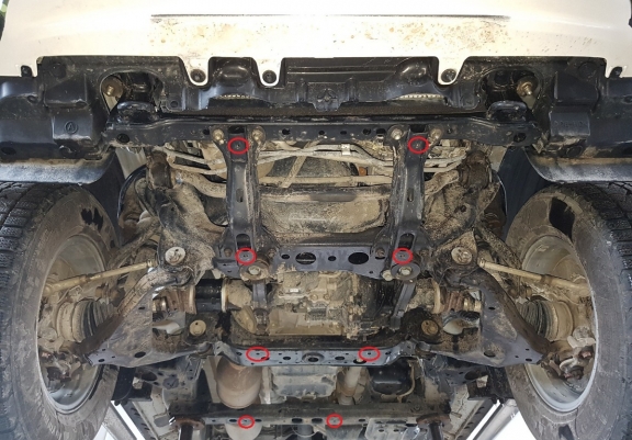 Cache Sous moteur Toyota Hilux Invincible