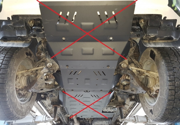 Cache Sous moteur Toyota Hilux Invincible