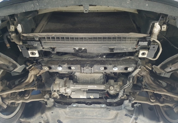 Cache sous moteur et de la radiateur Mercedes C-Class W205 4x4