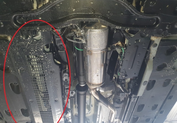 Cache de protection DPF Dacia Duster