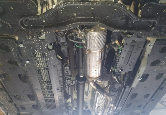Cache de protection DPF Dacia Duster