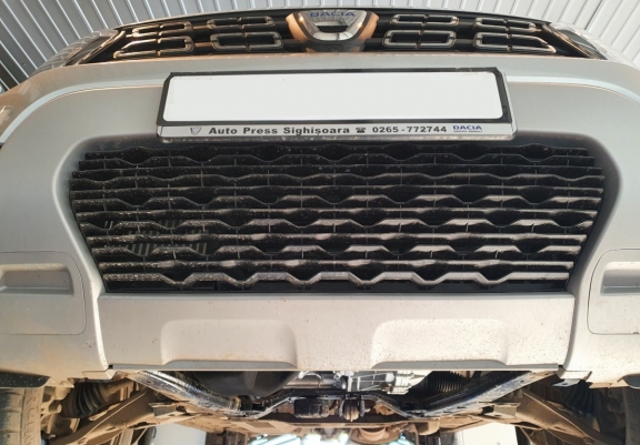 Cache sous moteur et de la boîte de vitesse en aluminium Dacia Duster 