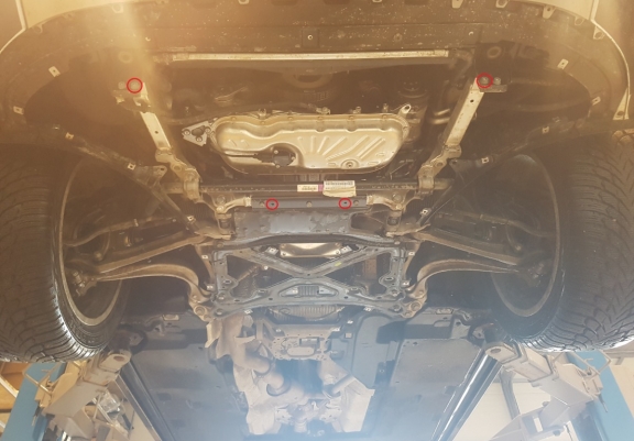 Cache de protection de la boîte de vitesse Audi Q8