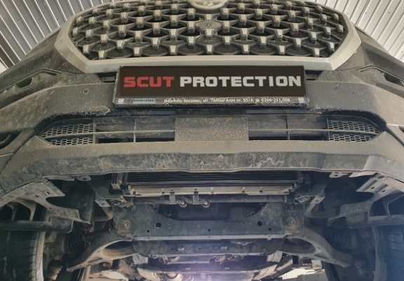 Cache de protection de la boîte de vitesse SsangYong Rexton