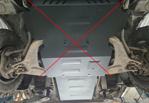 Cache de protection de la boîte de vitesse Hyundai Terracan