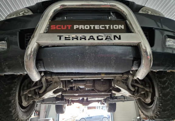 Cache de protection de la boîte de vitesse Hyundai Terracan
