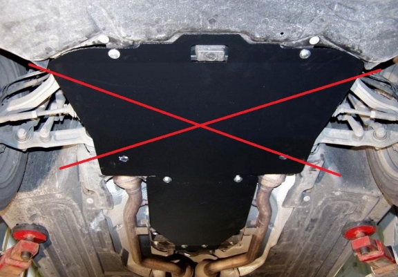 Cache de protection de la boîte de vitesse Mercedes E-Clasee W211 automatique