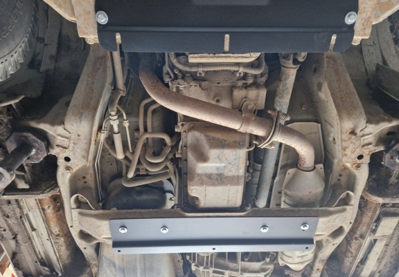 Cache de protection de la boîte de vitesse Mitsubishi Pajero 3 (V60, V70) Vers. 2.0