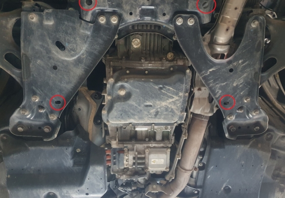 Cache de protection de la boîte de vitesse Subaru XV