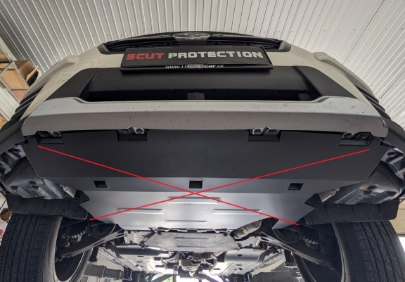 Cache de protection de la boîte de vitesse Subaru XV