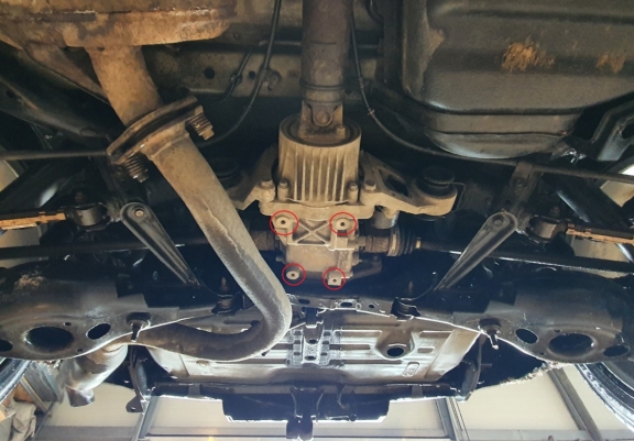 Cache de protection du différentiel Toyota RAV 4