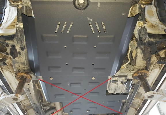 Cache de protection de la boîte de vitesse Toyota Hilux Invincible