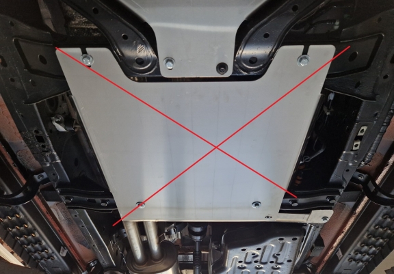 Cache de protection de filtre à carburant Volkswagen Amarok - Aluminium